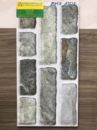 Gạch ốp tường trang trí 25x50 3D cao cấp 25512