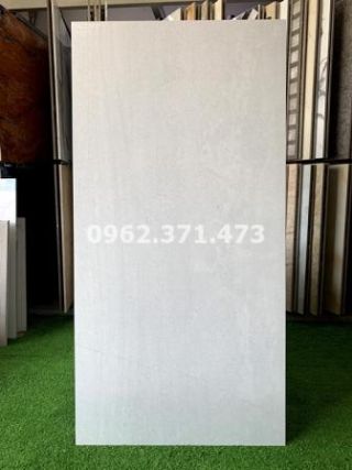Gạch đá mờ 600x1200 xám trắng Ấn độ