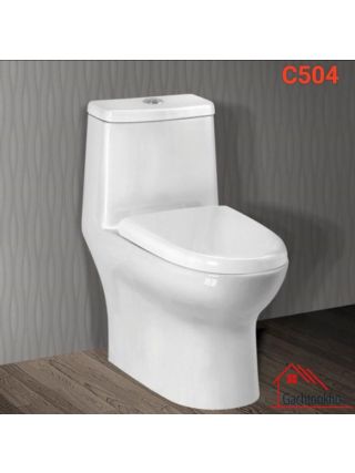 Cầu 1 Khối Nắp Êm Ceravi C504