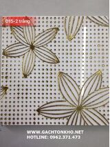 Gạch nhũ vàng cánh hoa 30x30 ms18