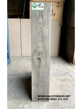 Gạch lát nền vân gỗ 15x80 màu xám đậm