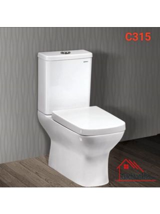 Bàn Cầu 1 Khối Cao Cấp Ceravi C-315