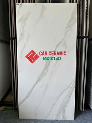 Gạch 60x120 trắng vân khói xám mờ đậm