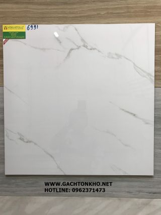 Gạch lát nền 60x60 Sunrise trắng vân mây 6991