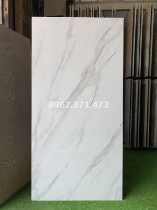 Gạch granite Trung Quốc 60x120 vân mây nhũ vàng KHL12603