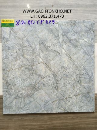 Gạch Lát Nền 80x80 Bóng Kiếng Toàn Phần Tồn Kho CP829