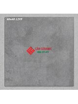 Gạch 60x60 mờ vân xi măng đậm 12yp