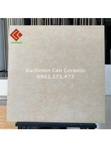 Gạch men mờ 60x60 màu vàng kem 011