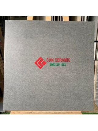 Gạch lát quán cafe nhám mờ 60x60 viglacera màu xám