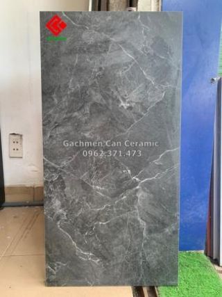 Gạch nhám 40x80 lát nền vân đá xám tự nhiên