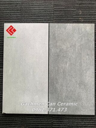 Gạch 30x60 đá mờ màu xi măng đậm nhạt