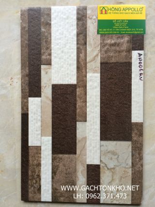 Gạch trang trí 25x40 3d ốp tường cao cấp tồn kho AH006QV
