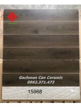 Gạch giả gỗ 15x90cm màu nâu đậm 15968
