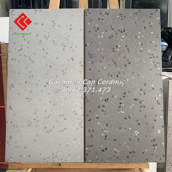 gạch 30x60 terrazzo xám ghi đậm nhạt Royal