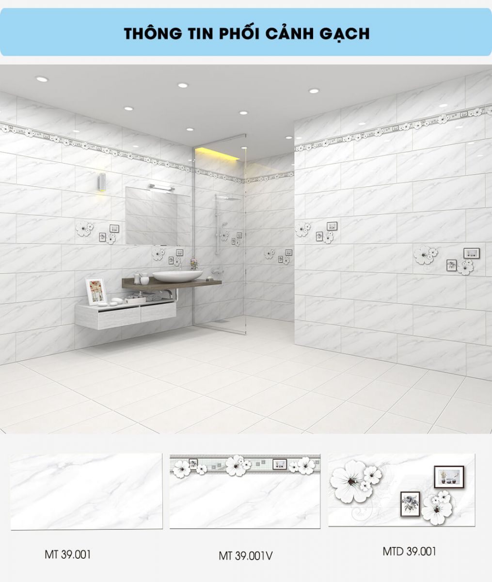 gạch 30x60 ốp tường Mikado