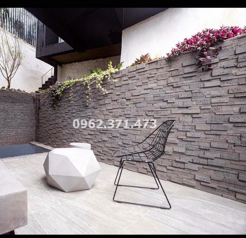 đá tự nhiên ốp vách hồ bơi