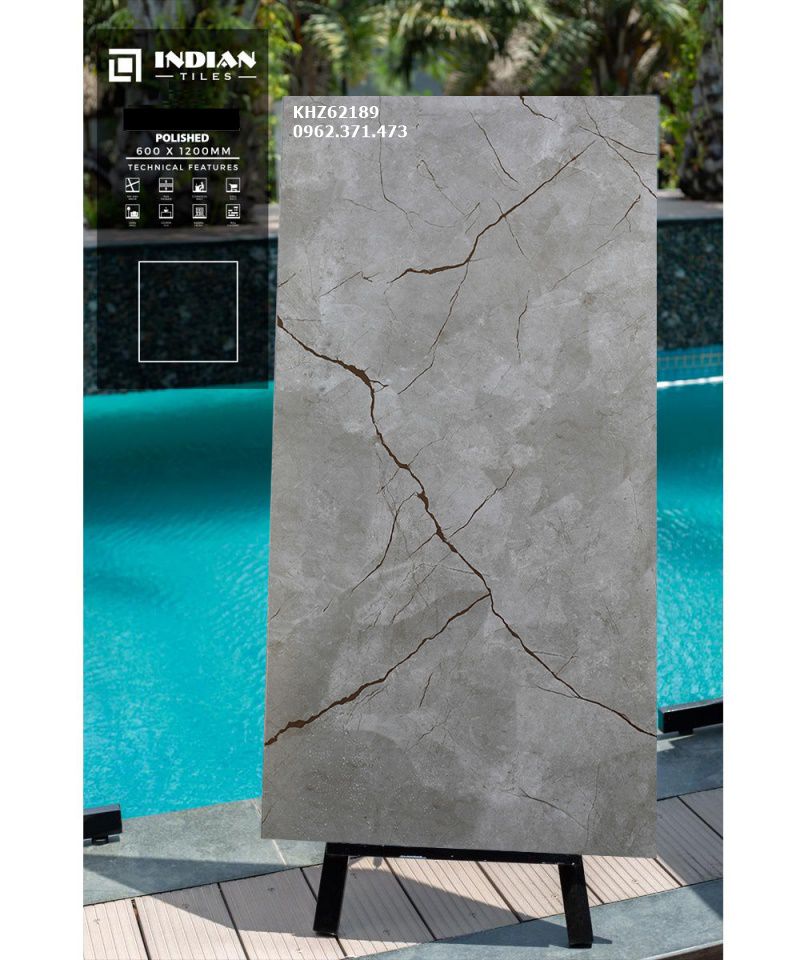 gạch 60x120 lát nền phòng khách Bình Thạnh