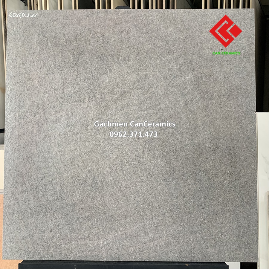 đ&aacute; nh&aacute;m 12mm chống trơn l&aacute;t s&acirc;n m&agrave;u x&aacute;m nhạt 60x60 cm