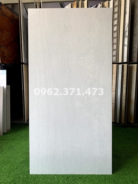 Gạch đá mờ 600x1200 xám trắng Ấn độ