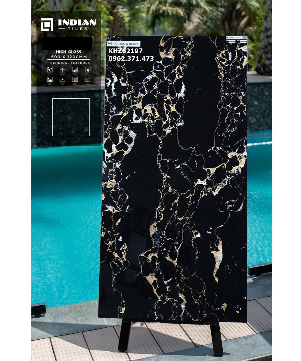 gạch dán tường 60x120 vân 3d