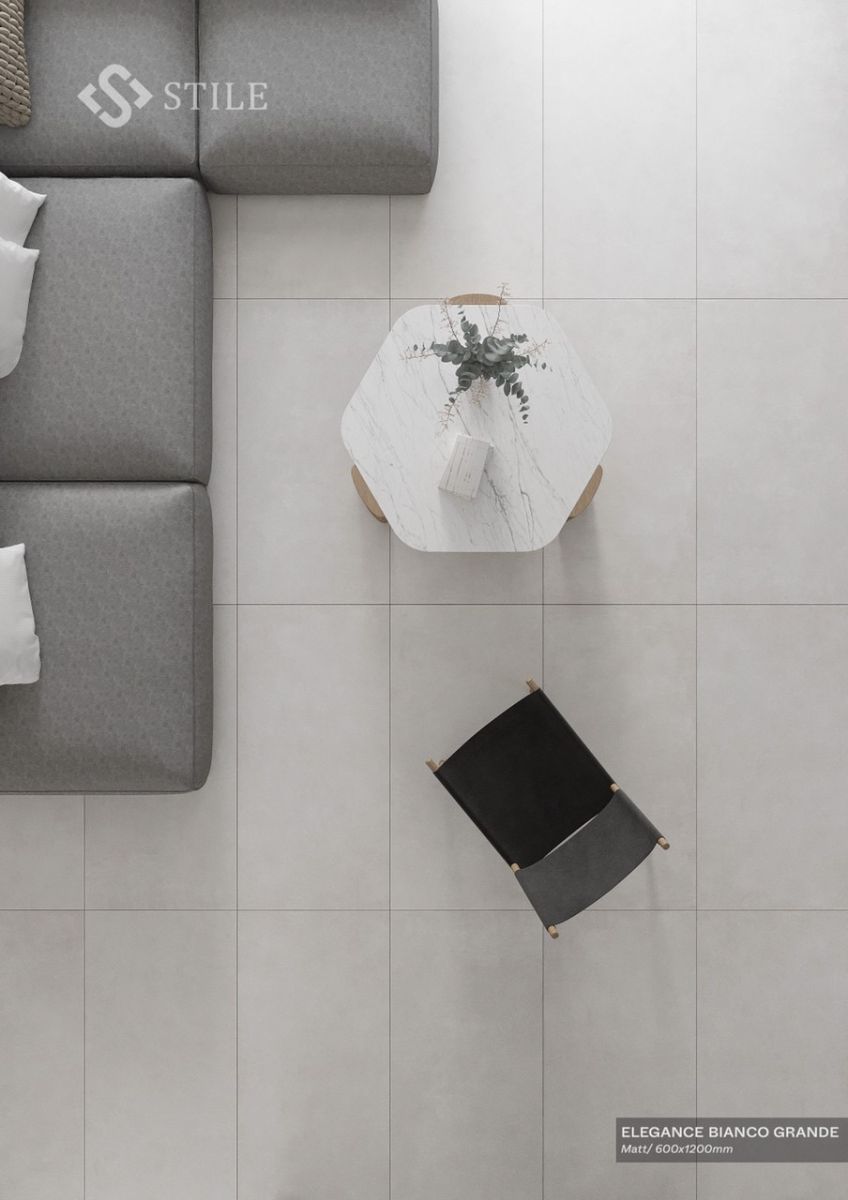 gạch lát nền phòng khách khổ lớn