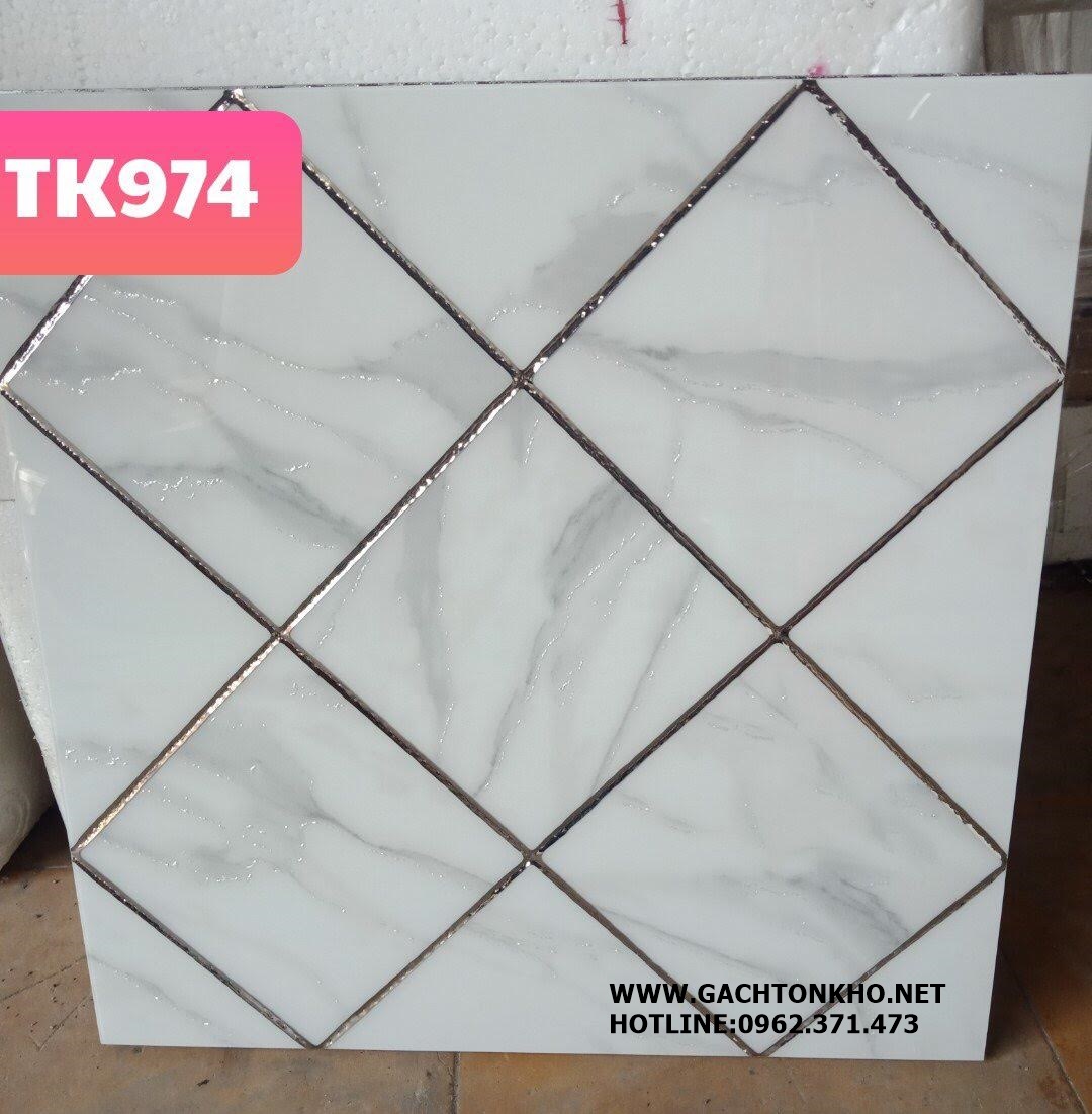 Gạch trang trí nhũ vàng 30x30 TK974