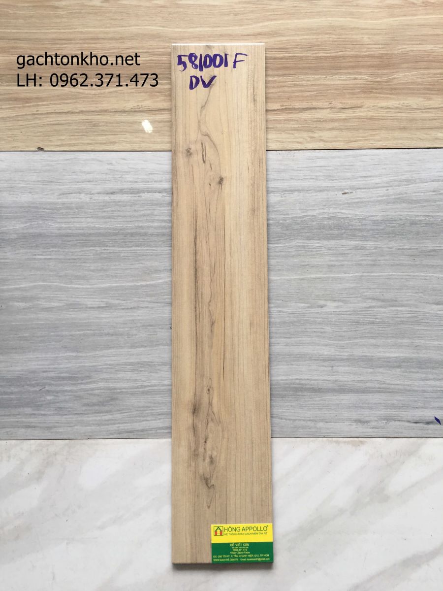 gạch giả gỗ 15x80 trung quốc 581001FDV